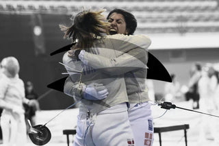 Founder and three-time Olympian Azza Besbes, who launched Azza Sports