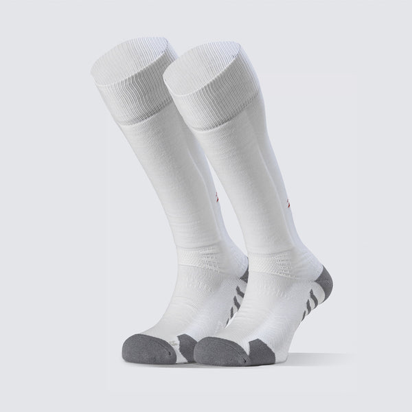 AZZA 롱 펜싱 양말 통기성과 쿠셔닝 — 길이를 보여주는 한 켤레 — Azza Sports