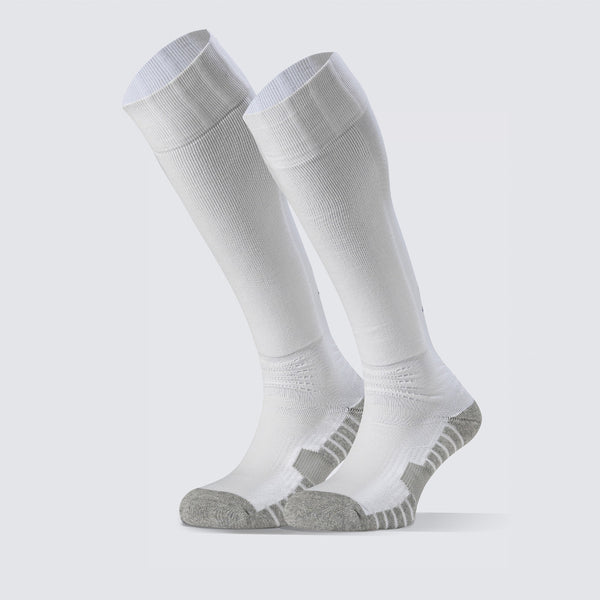 AZZA Long Fencing Socks Performance & Protection — pair view showing reinforced zones — Azza Sports
