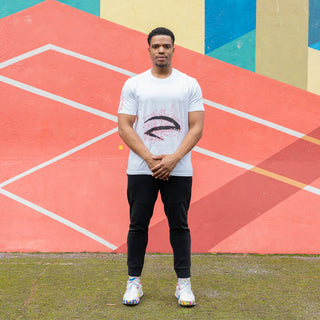 Light T-shirt Pattern black White