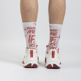 船袜 - 触碰我试试 白色与红色