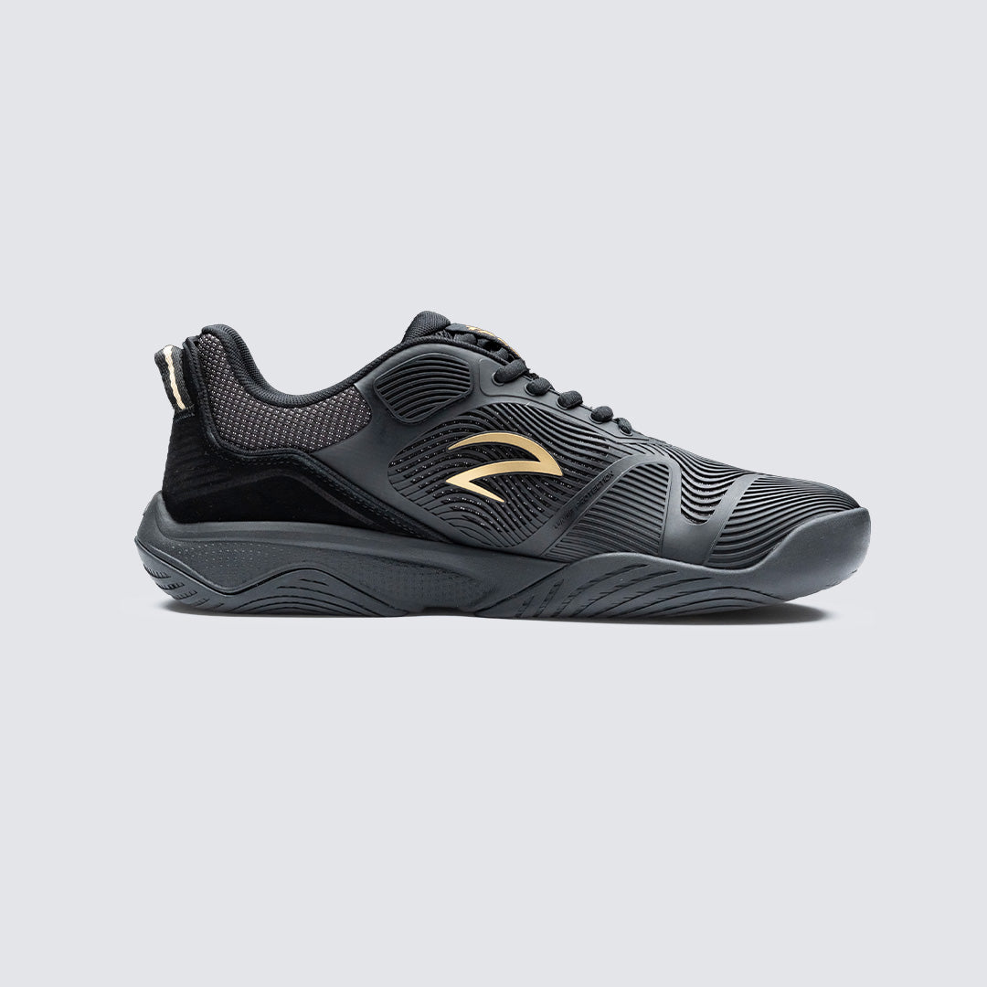 AZZA マスター フェンシングシューズ – ブラック／ゴールド – Azza Sports