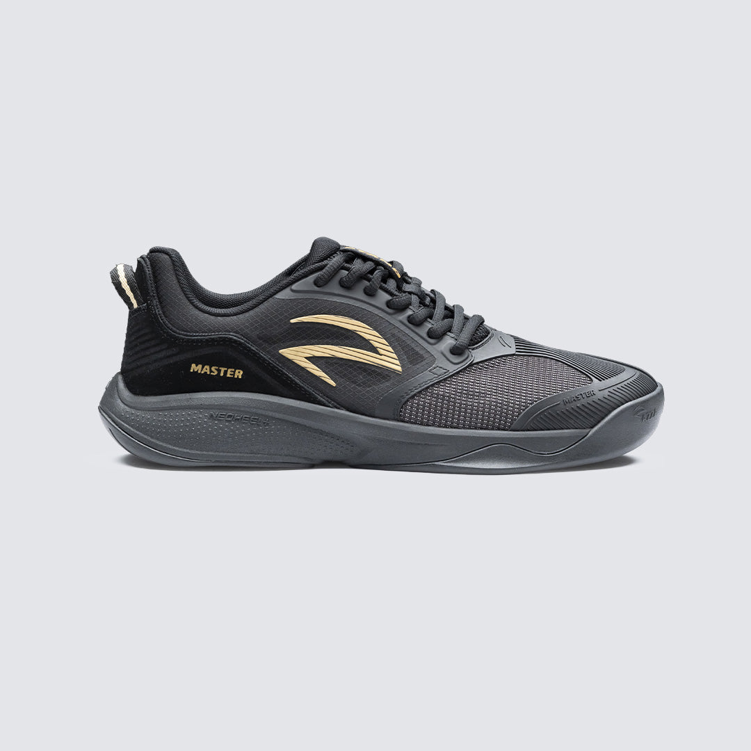 フェンシングアッザシューズ AZZA マスター フェンシングシューズ – ブラック／ゴールド – Azza Sports