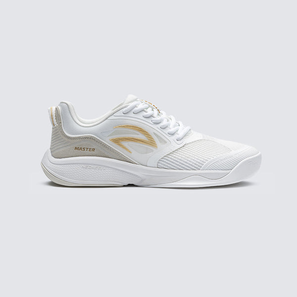 フェンシングアッザシューズ AZZA Master フェンシングシューズ – ホワイト／ゴールド – Azza Sports