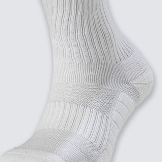 AZZA Crew Socks Choose Your Action — breathable knit structure close-up — Azza Sports