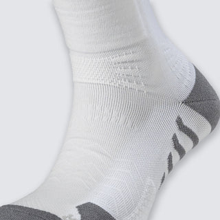 AZZA Long Fencing Socks Breathability — breathable knit structure close-up — Azza Sports