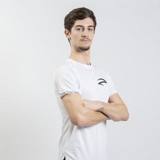 قميص خفيف قابل للتمدد بنمط أسود - أحذية المبارزة الفاخرة - عزة للمبارزة